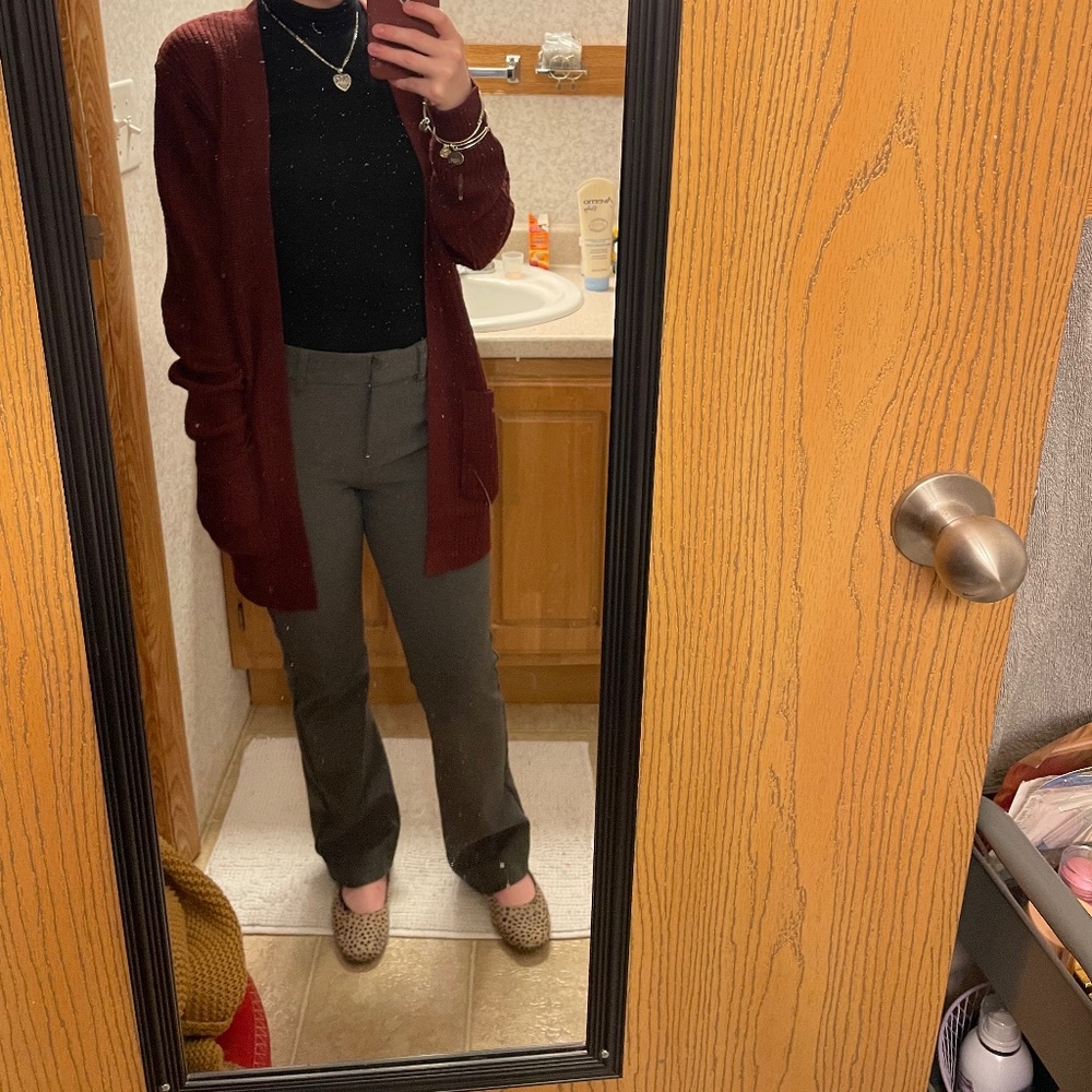 SET OF EXPRESS WIDE LEG SLACKS